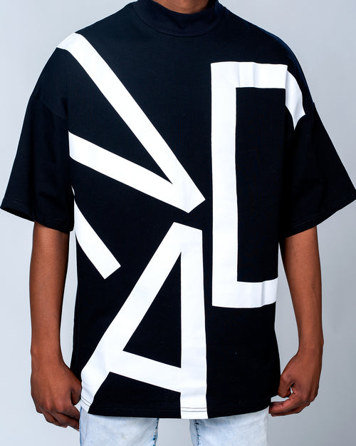 Black Mockneck