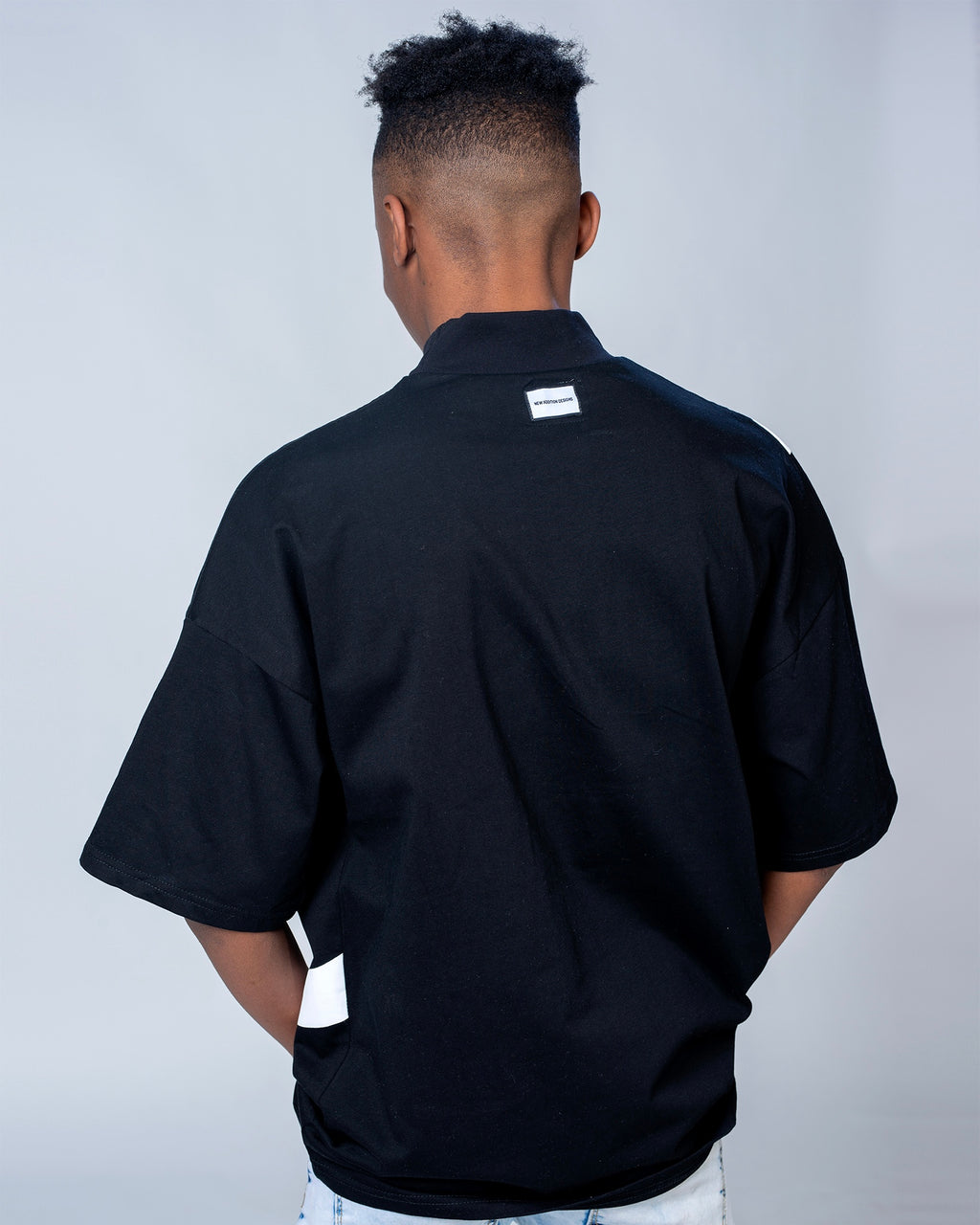 Black Mockneck